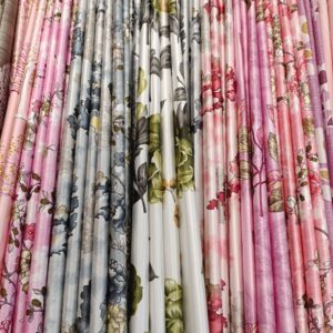 Elegant Polyester Door Curtain – Ready Made (4x7 ft)