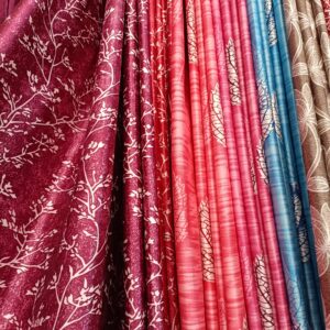Elegant Polyester Door Curtain – Ready Made (4×6.5 ft)