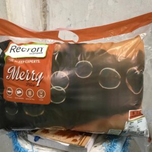 recron Fiber Certified Merry 16"x 24" Pillow (40 cm x 60 cm, Standard, White) -Pack of 2
